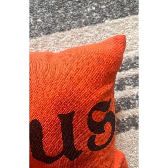 Target Halloween Hocus Pocus Pillow Home Decoration Black and Orange - Picture 3 of 6
